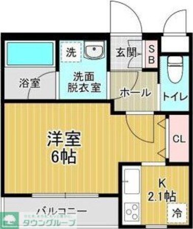 RICHESSEKARASUYAMAの物件間取画像